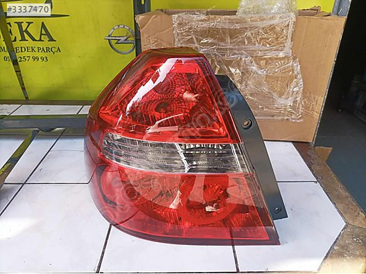 CHEVROLET AVEO SOL STOP LAMBASI ÇIKMA ORJİNAL YEDEK PARÇA