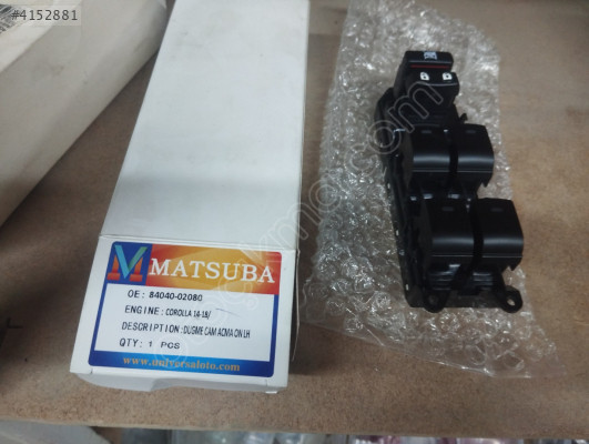 Toyota Corolla cam açma düğmeleri