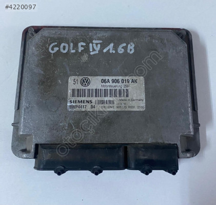 VW GOLF 1.6 MOTOR BEYNİ 06A906019AK 5WP4417(BRC)
