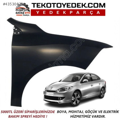 FLUENCE ÖN ÇAMURLUK SAĞ SOL 2010 VE ÜZERİ / KAMPANYA