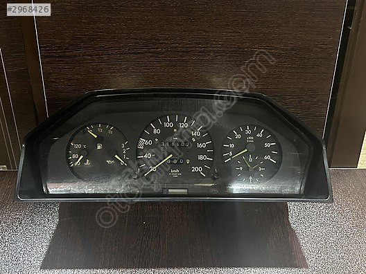 MERCEDES W124 ORJ. KM GÖSTERGE PANELİ ÇIKMA TEMİZ