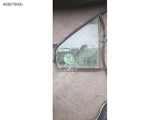 VW Bora İçin Sağ Arka Kelebek Camı - Oto Çıkma Parça