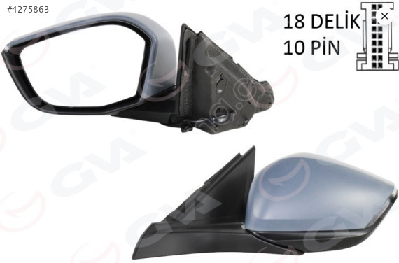 PEUGEOUT 308 2021 ÖN SOL DIS DIKIZ AYNASI SIFIR ITHAL 984605279V