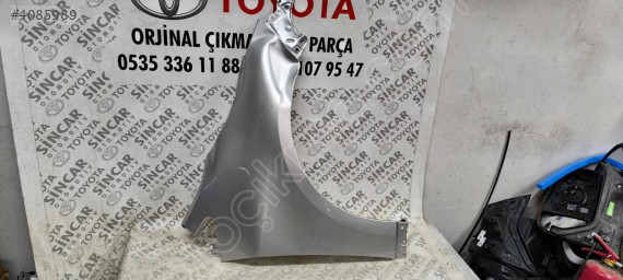 TOYOTA COROLLA 2019 2025 SAĞ ÖN ÇAMURLUK ÇIKMA ORJİNAL