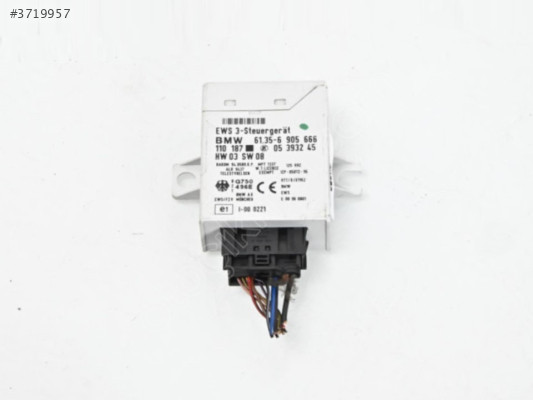 BMW E39 E46 E53 İmmobilizer Beyni 6135 6905666 EWS3 Garantili