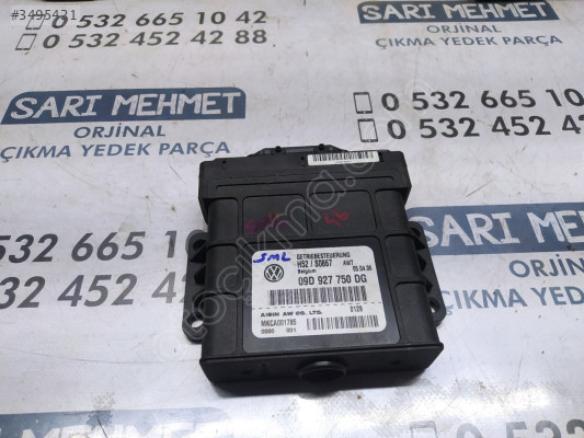 ÇIKMA AUDİ A3 ŞANZIMAN BEYNİ 09D927750DG