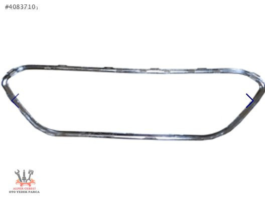 FORD FOCUS- SD/HB- 2008/2011 ÖN TAMPON PANJUR ÜST NİKELAJI PLAKA