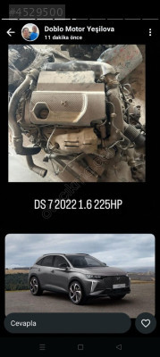 DS 7 2022 1.6 motor