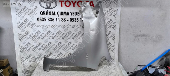TOYOTA AURİS 2007 2010 SOL ÖN ÇAMURLUK ÇIKMA ORJİNAL