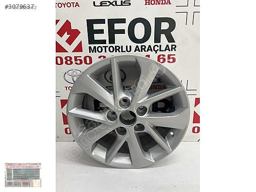 TOYOTA COROLLA ADVANCE JANT ORJİNAL YEDEK PARÇA 13-18 MODEL