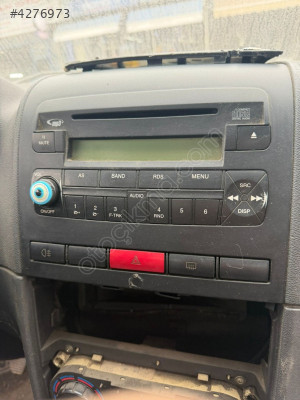 fiat albea orjinal teyp ve 4 lü tuş takımı