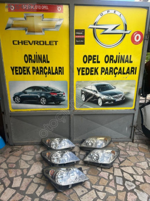 opel astra h krom far sağ sol takım