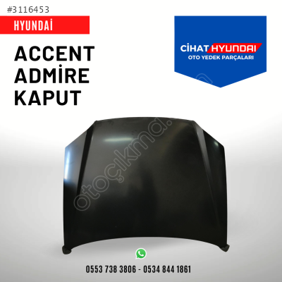 ADMİRE KAPUT ADMİRE SIFIR KAPUT ACCENT ADMİRE KAPUT