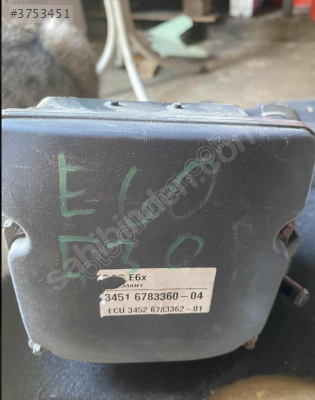 BMW E60 abs beyni 3451678336004 3452678336201 43717090109