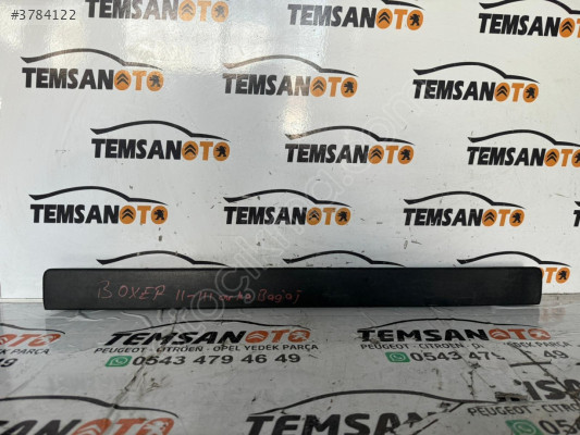 PEUGEOT BOXER ARKA PLAKA ÇITASI ÇIKMA ORJİNAL TEMSAN OTO
