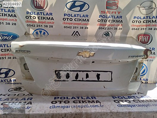 Chevrolet epica arka bagaj kapağı 2004-2012 orijinal