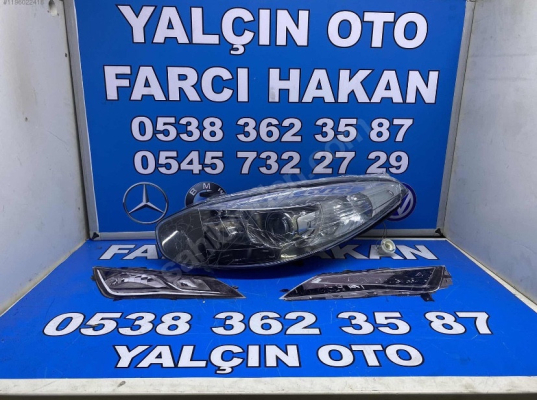 Renault Fulence orijinal sıfır ayarında sol Mercekli far