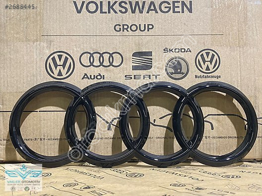 AUDİ Q7 2010-2015 ÖN PANJUR ARMASI LOGOSU İŞARETİ PİYANO BLA