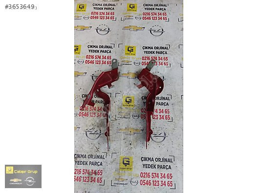OPEL CORSA F KAPUT MENTEŞESİ SÖKME YEDEK PARÇA