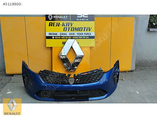 RENAULT CLİO 5.5 ÖN TAMPON 2023-2024 ORJ ÇIKMA PARÇALARI RENKAY