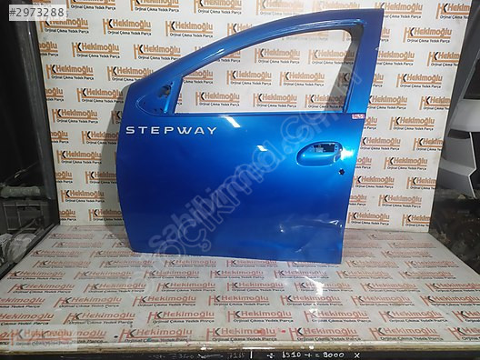 DACİA SANDERO STEPWAY RENAULT SYMBOL SOL ÖN KAPI ORJ ÇIKMA 80111