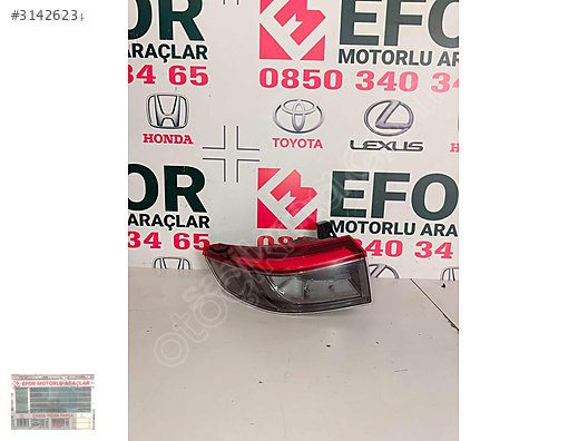 HONDA HRV SOL DIŞ STOP ORJİNAL ÇIKMA YEDEK PARÇA 22-24