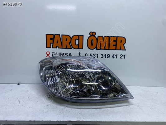 TOYOTA COROLLA SAĞ ÖN FAR SIFIR 2002-2006