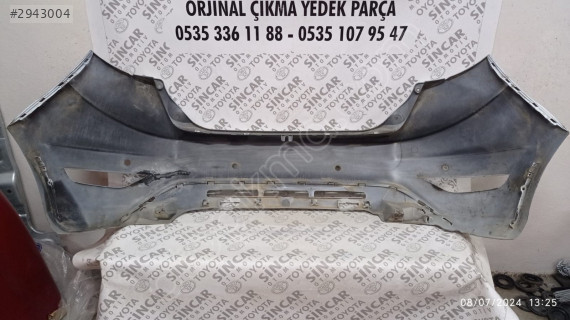 SİNCAR OTO'DAN FORD FİESTA 2009 2017 ARKA TAMPON ÇIKMA ORJİNAL