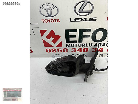 TOYOTA YARİS SOL AYNA ORJİNAL ÇIKMA YEDEK PARÇA 16-18 MODEL