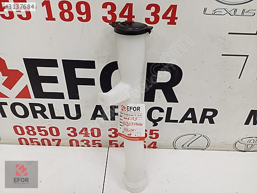TOYOTA HİLUX SIFIR SİLECEK DEPO BORUSU 06-10 OEM NO:85301-0k010