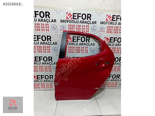 TOYOTA YARİS SOL ARKA KAPI ORJİNAL ÇIKMA YEDEK PARÇA 20-24