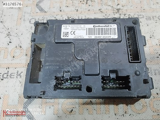 RENAULT CLİO 4 CAPTUR BCM UCH BEYNİ 284B14559R A2C53430128 08 12