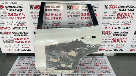 NİSSAN X TRAİL T32 SOL ARKA KAPI ÇIKMA YEDEK PARÇA