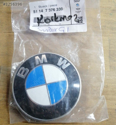 BMW X1 X5 F48 U11 F15 KAPUT AMBLEMİ ÖN ARMA ORJ SIFIR 51147376339