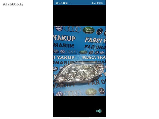 TOYOTA COROLLA SOL ÖN FAR ÇIKMA ORİJİNAL
