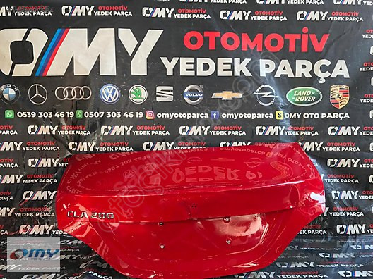 MERCEDES W117 CLA SERİSİ BAGAJ KAPAĞI OMY OTO'DAN