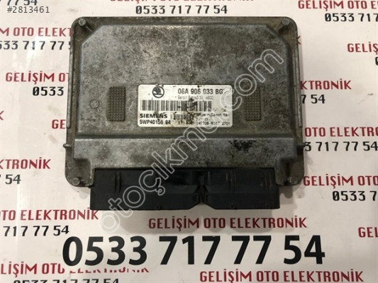 06A906033BG 5WP4015604 SKODA OCTAVİA MOTOR BEYNİ