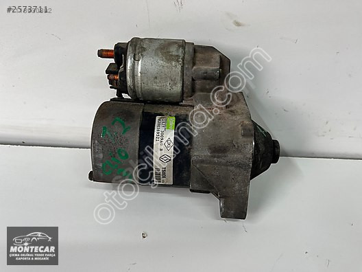 RENAULT CLİO 3 1.2 MARŞ DİNAMOSU HATASIZ MONTECAR