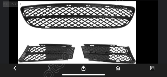 CITROEN C5 AIRCROSS Ön Izgara Tampon giydirme grubu 16853224XT