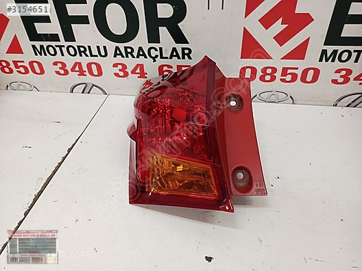 TOYOTA AURİS SOL DIŞ STOP ÇIKMA ORİJİNAL PARÇA 2013-2015