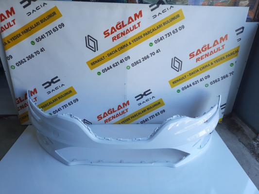 Megane 4 Faz 2 20-24 Sıfır Ön Tampon Beyaz 601981009R 601980575R