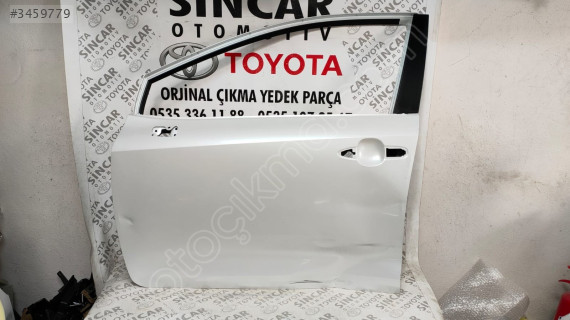 SİNCAR OTODAN TOYOTA COROLLA 2019 2025 SOL ÖN KAPI ÇIKMA ORJİNAL