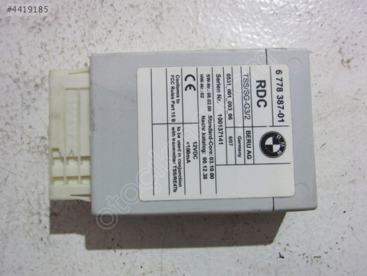 BMW E60 RDC LASTİK BASINÇ SENSÖRÜ 6778387-01