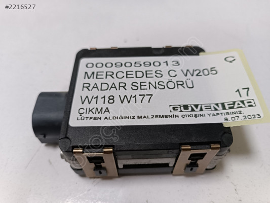 MERCEDES C W205 W118 W177 RADAR SENSÖRÜ 0009059013 Ç