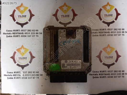 ​​​​​​​VOLKSWAGEN TOURAEG CIKMA MOTOR BEYNI 7L0907401D-0281013686
