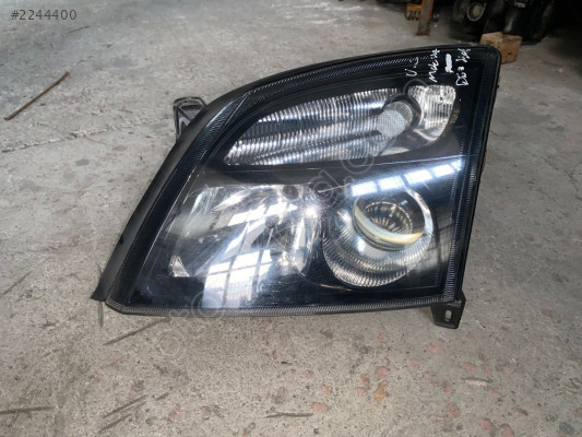 OPEL VECTRA C SİYAH TABAN MERCEKLİ FAR SIFIR ORJİNAL