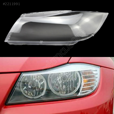 E90 LCİ SOL FAR CAMI SIFIR HALOJEN 2008-2012 UYUMLU