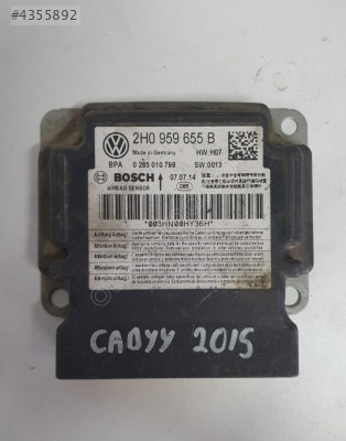 volkswagen caddy 2015 çıkma orjinal airbag beyni (son fiyat)
