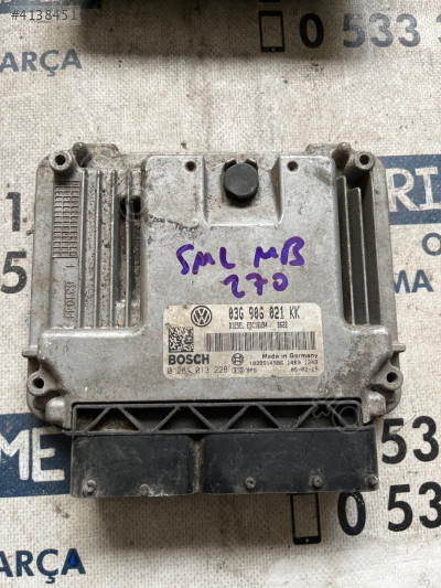 ÇIKMA VW GOLF 5 2.0TDI 03G 906 021 KK 03G906021KK MOTOR BEYNİ
