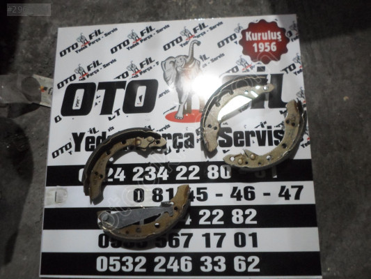SKODA FAVORİT-FORMAN ARKA PABUÇ BALATA SIFIR HTT  115331140